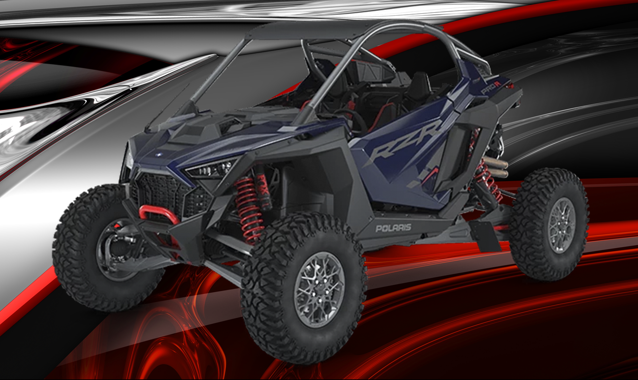 Polaris RZR Pro R over our signature TCP camo design