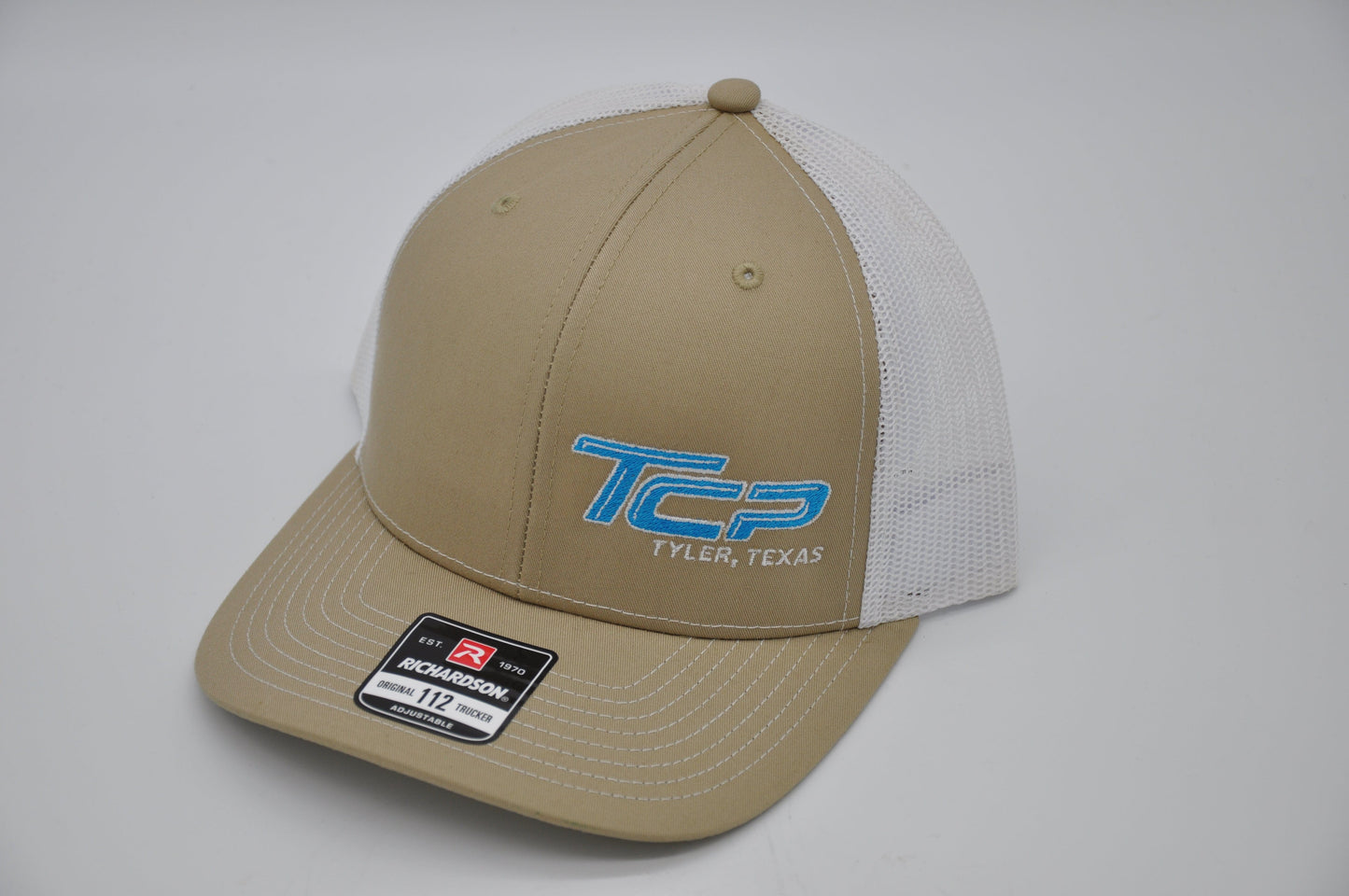 TCP Tan Hat/Cap (White Mesh)