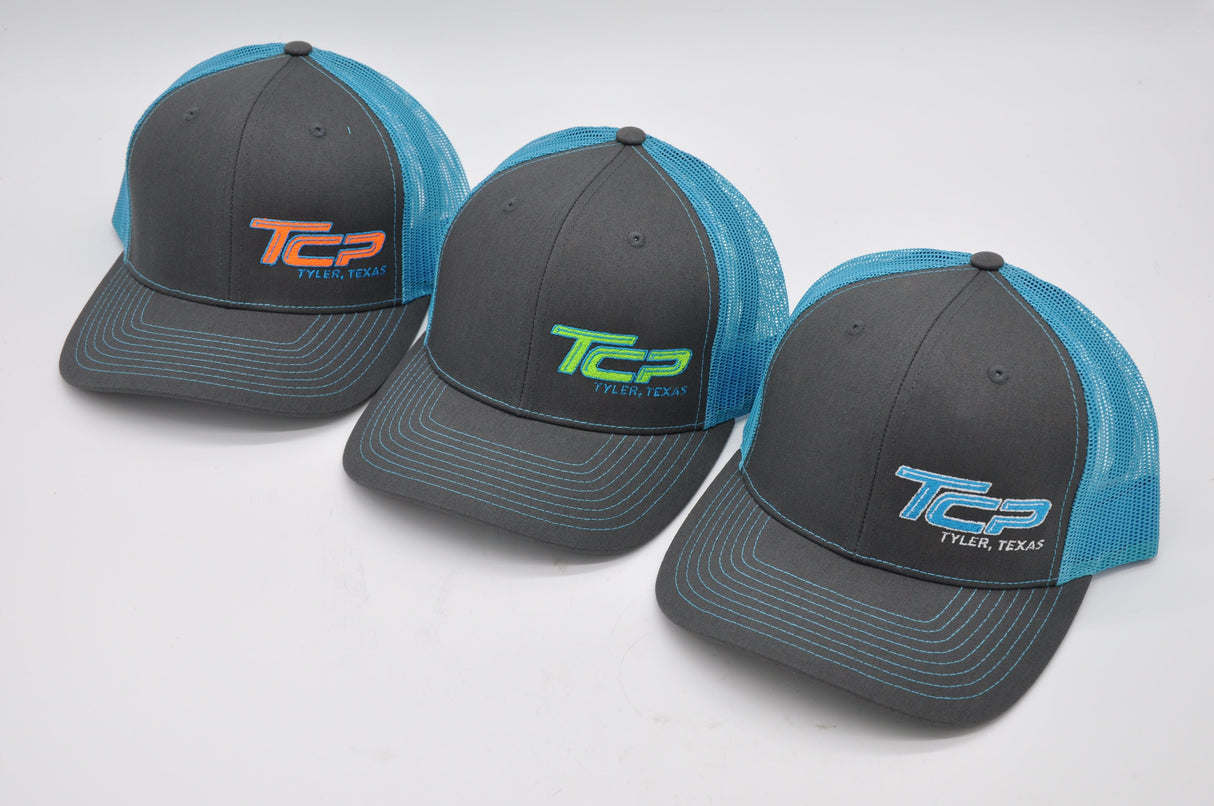 TCP Grey Hat/Cap (Light Blue Mesh) TCP Pro Racing Apparel