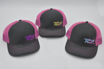 TCP Grey Hat/Cap (Pink Mesh) TCP Pro Racing Apparel