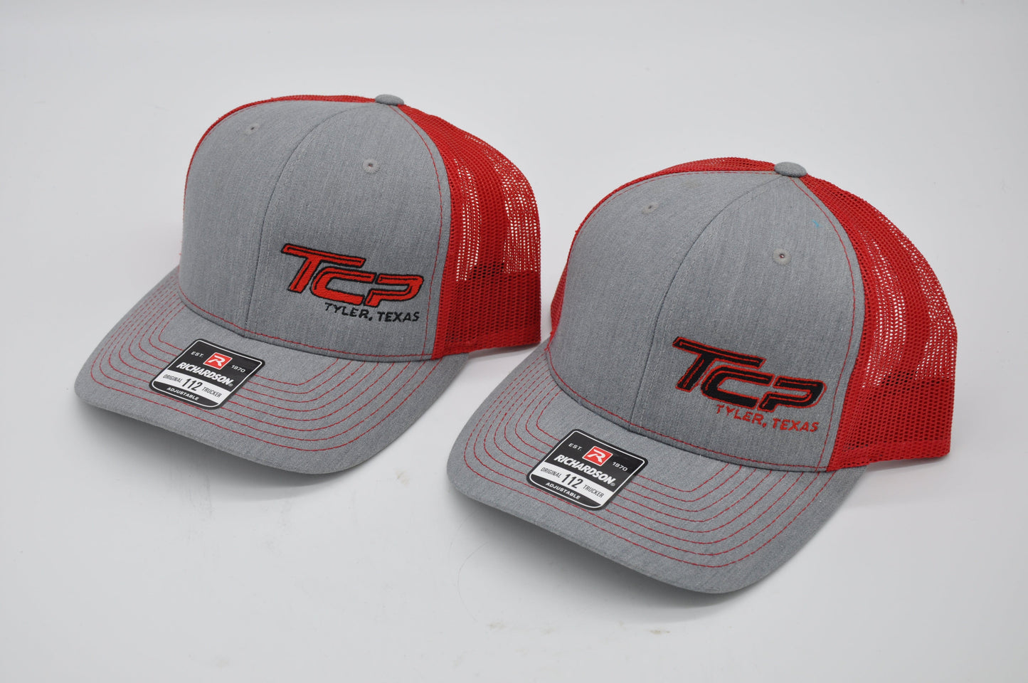 TCP Grey Hat/Cap (Red Mesh) TCP Pro Racing Apparel