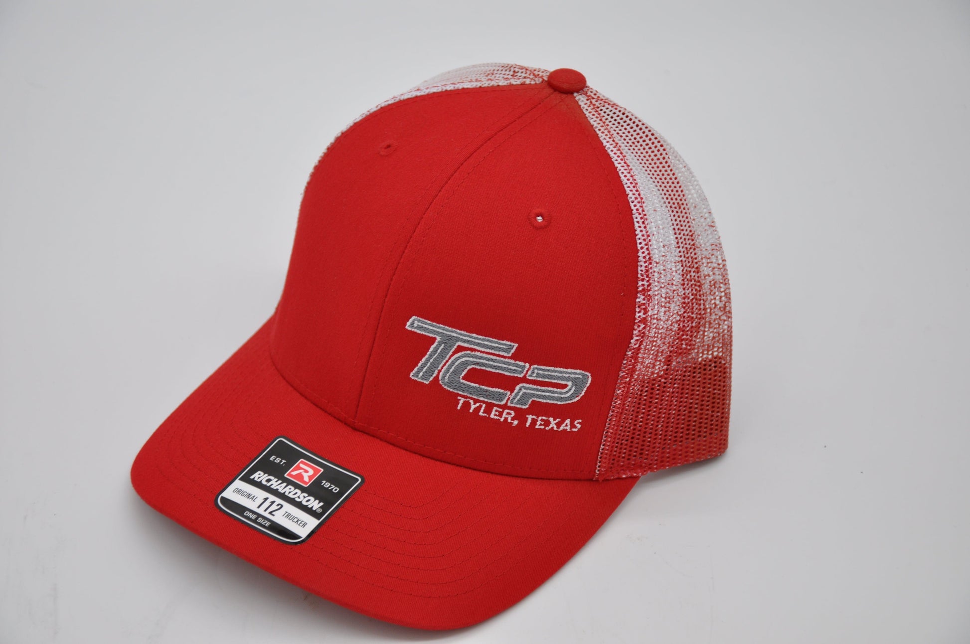 TCP Red Hat/Cap (White Mesh) TCP Pro Racing Apparel